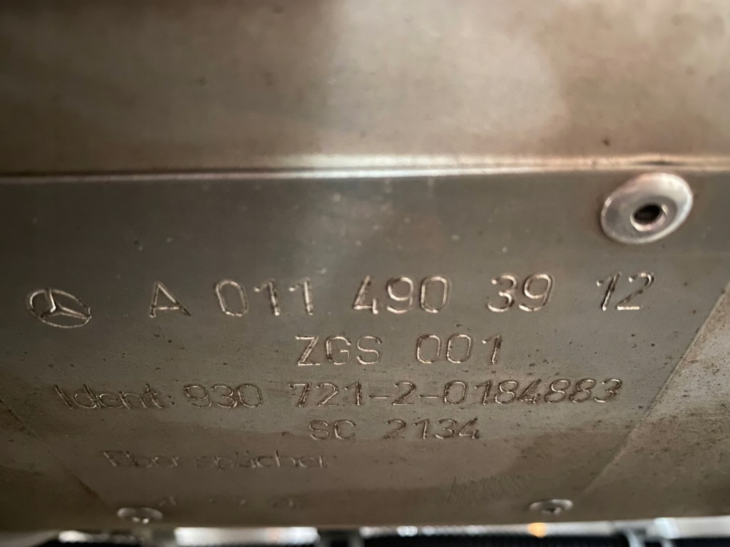 Mercedes actros antos arocs катализатор kocioł kompletny a0114903912 Оригинал