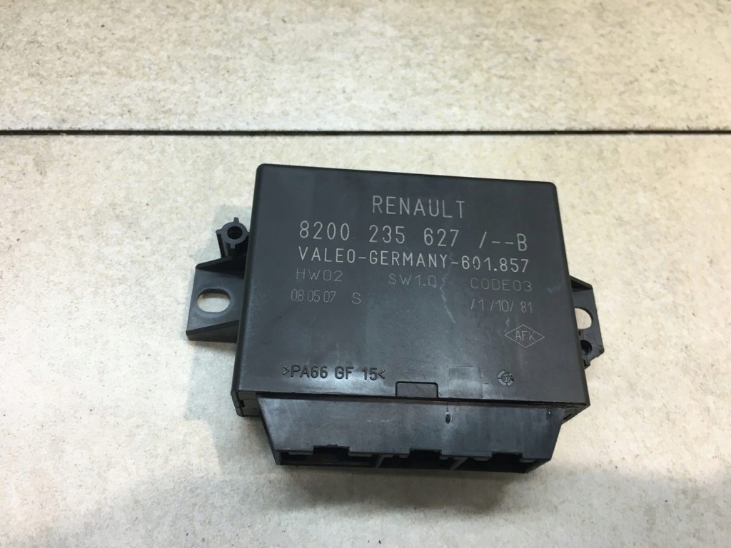 фото №1, Модуль pdc renault scenic ii fl 1.5 dci 8200235627