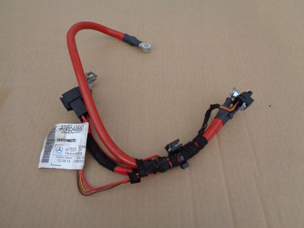 Купить Mercedes w176 w246 жгут плюсовая аккумулятор
