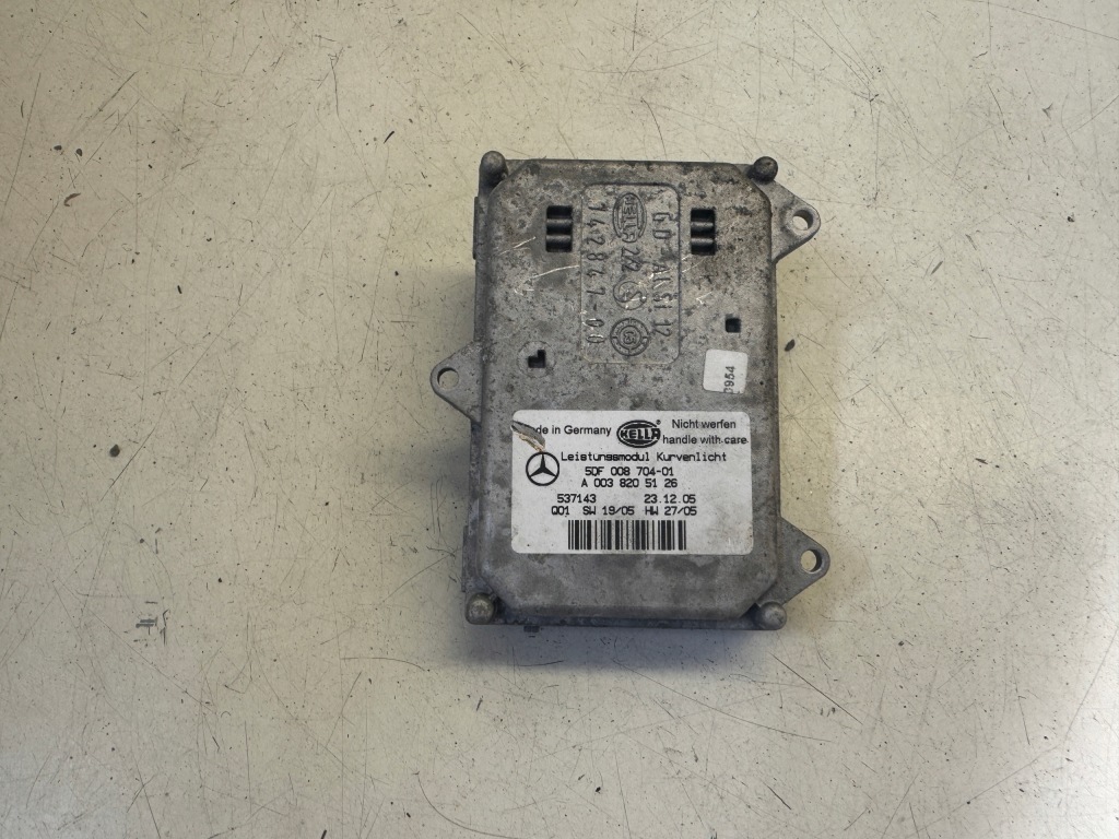 фото №1, Mercedes модуль поворота лампы a0038205126