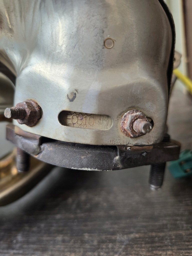 фото №9, Subaru ascent 19- коллектор выпускной катализатор 2.4 turbo usa