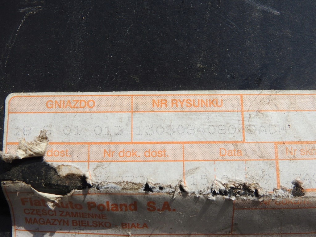 Обшивка płat обшивка крыша fiat ducato jumper 1994-2006 1308084080 с Разборки