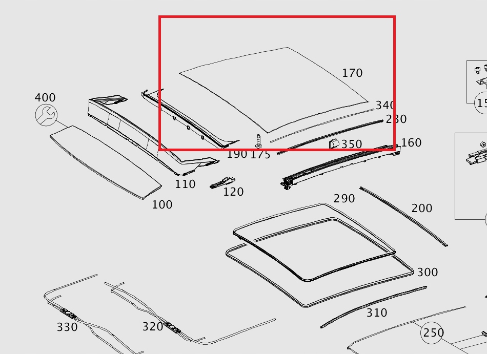 фото №1, Mercedes cla стекло сдвижная крыша панорама оригинальный номер