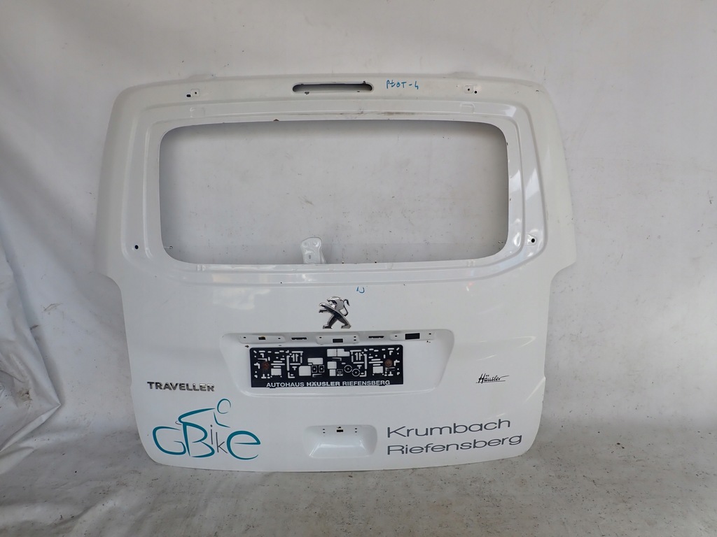 фото №1, Peugeot traveller expert iii 16- крышка багажника багажника