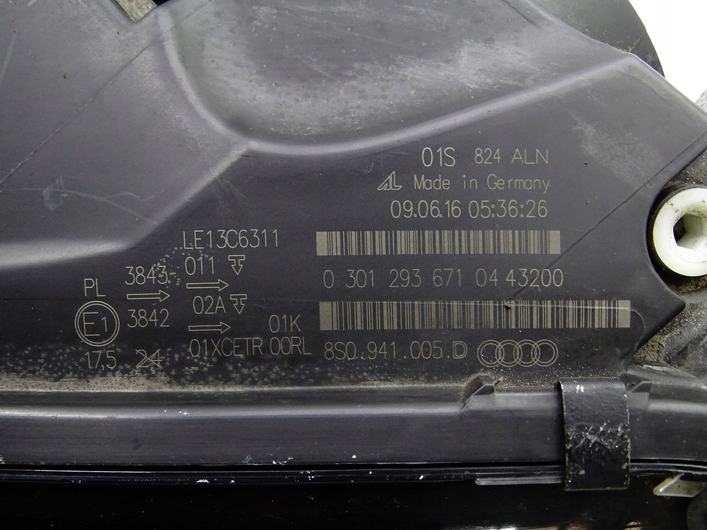 фото №9, Фара лампа лівий перед ліва передня bi ксенон led audi tt 8s 8s0941005d