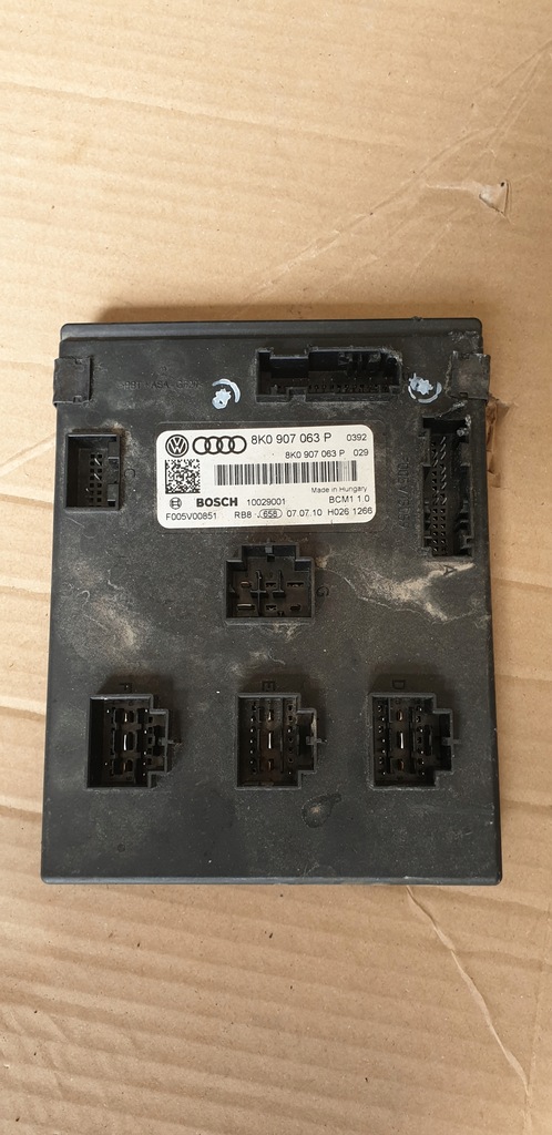 фото №1, Модуль комфорта bcm audi 8k0907063p