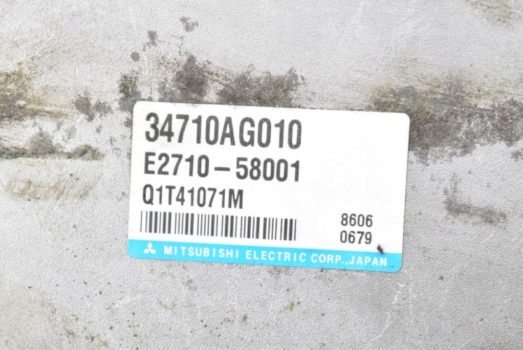 фото №9, Блок керування модуль підсилювача 34710ag010 subaru legacy 4 iv 2.0 d 150 km