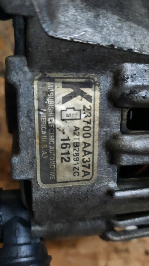 фото №5, Генератор subaru legacy 2.5b 02r