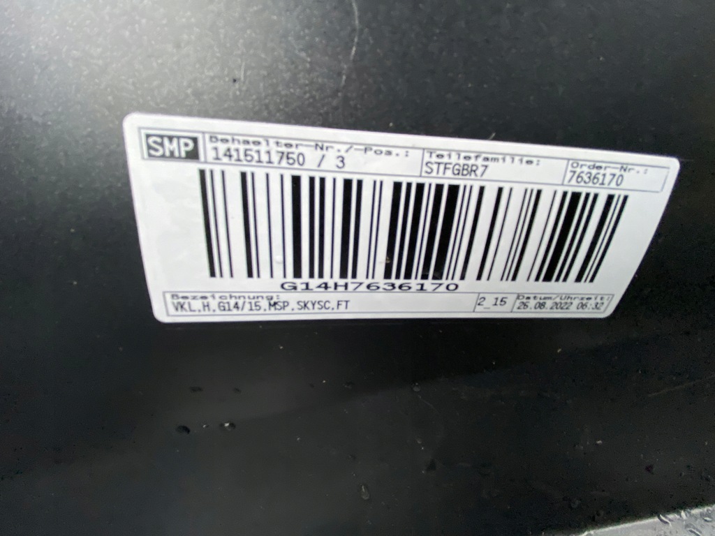 фото №6, Бампер задняя задний bmw 8 g14 g15 mpakiet m набор