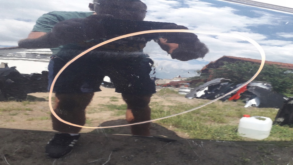 фото №6, Дверь mercedes w221 s-klasa правое перед стекло 05-