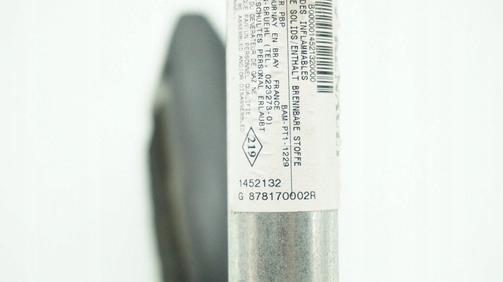 фото №3, Натягувач поперечина лівий перед renault scenic iii 878170002r