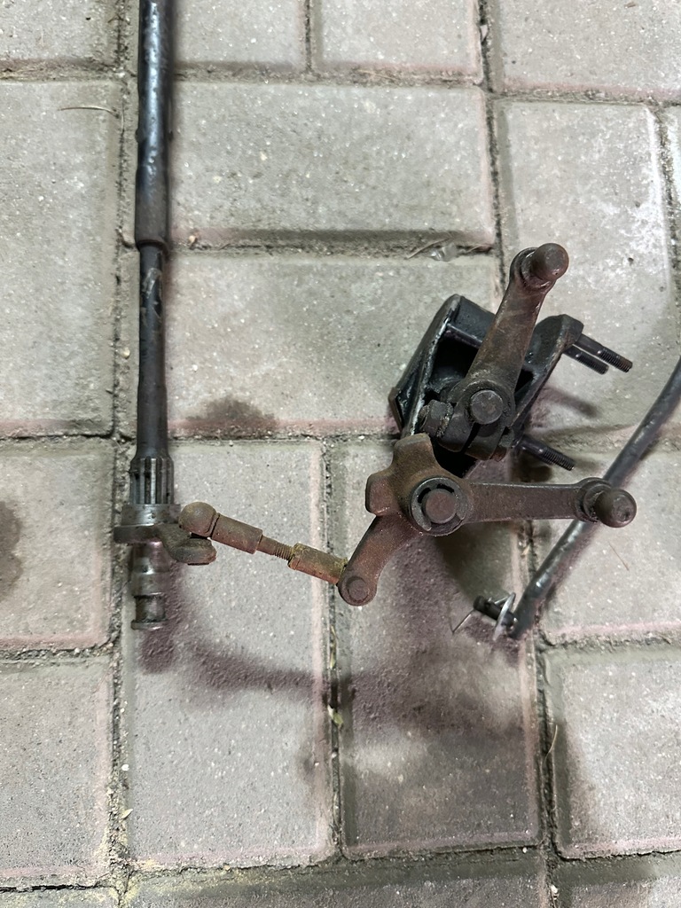 фото №7, Вибірник важіль перемикання передач трос колонка кермова mercedes w108