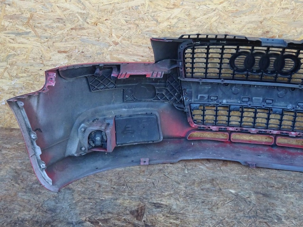 фото №14, Audi a3 8p lift 04-07 бампер перед передний kompletny решётка радиатора s-line lz3m