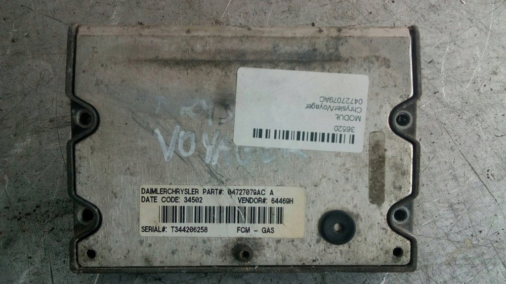 фото №1, Модуль chrysler voyager 04727079ac