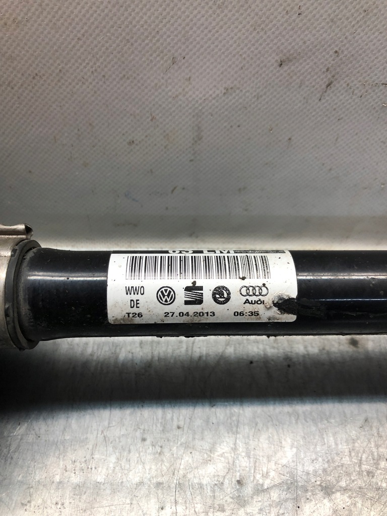 фото №5, Q3 8u 2.0 tdi приводной вал передняя левая 5n0407763l