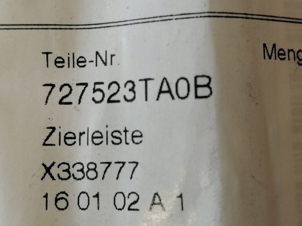 фото №9, Nissan altima молдинг стекло передней 72752-3ta0b