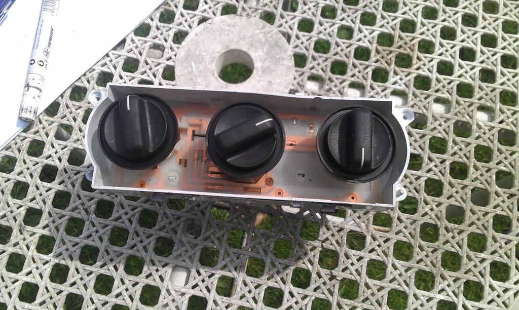 фото №1, Opel vectra b - панель обдув