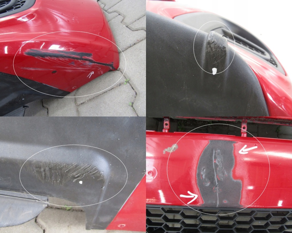 фото №13, Бампер перед передний fiat 500 s sport 07-16