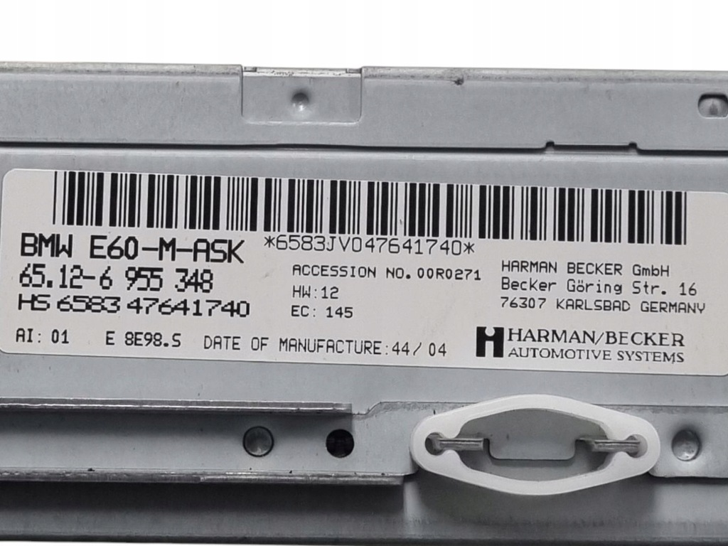 фото №7, Радио автомобильные bmw 5 e60/e61 e60 2004 6955348