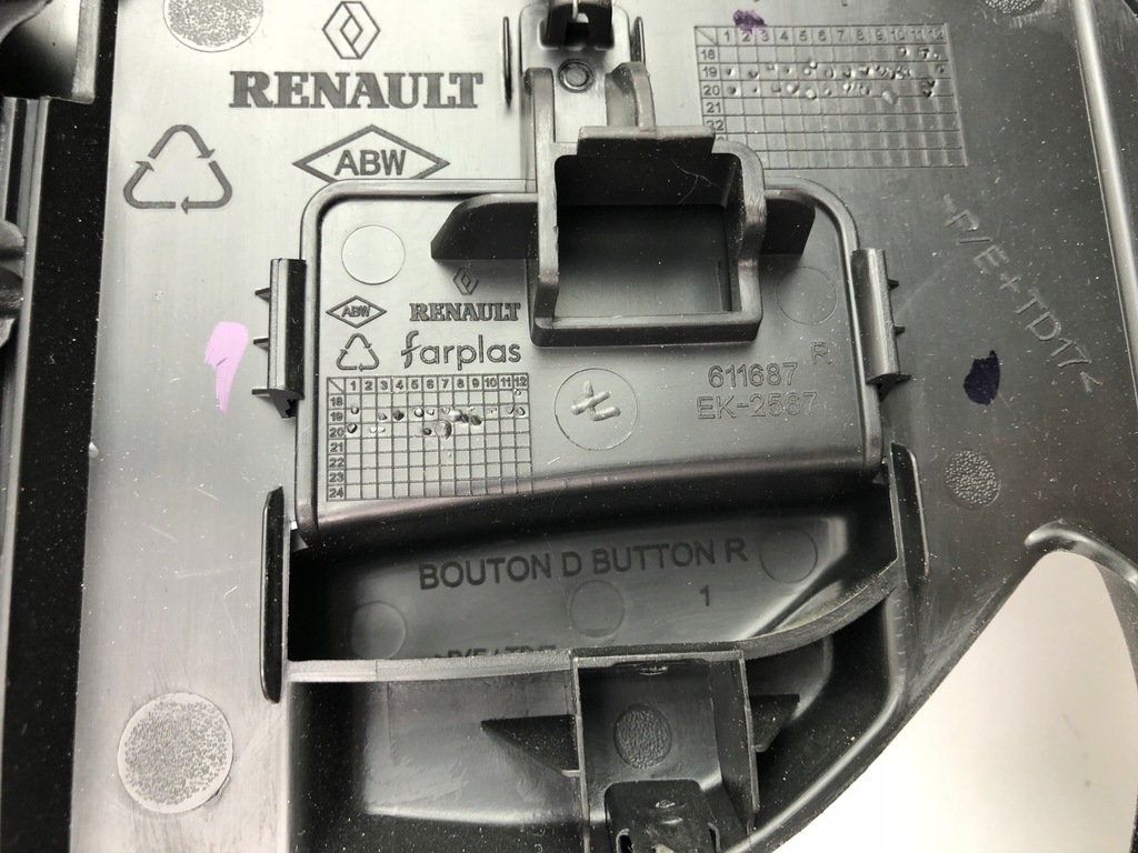 фото №6, Renault clio v защита стойка правая левая