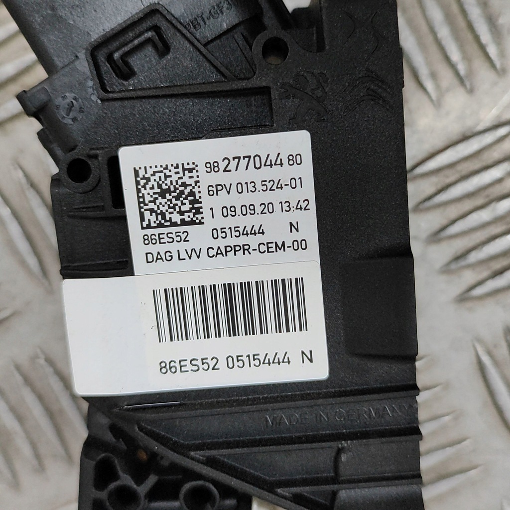 фото №6, Peugeot 2008 ii 2021 педаль газу / прискорення