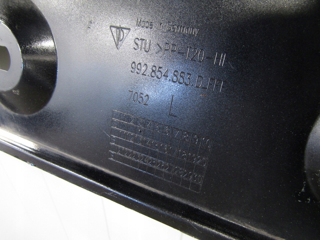 фото №11, Молдинг поріг ліва porsche 911 992 sport clasic 19-