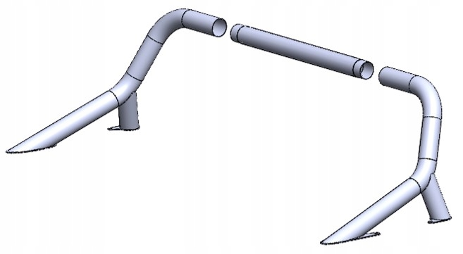 фото №9, Toyota hilux трубы трубопровод кузов thunder