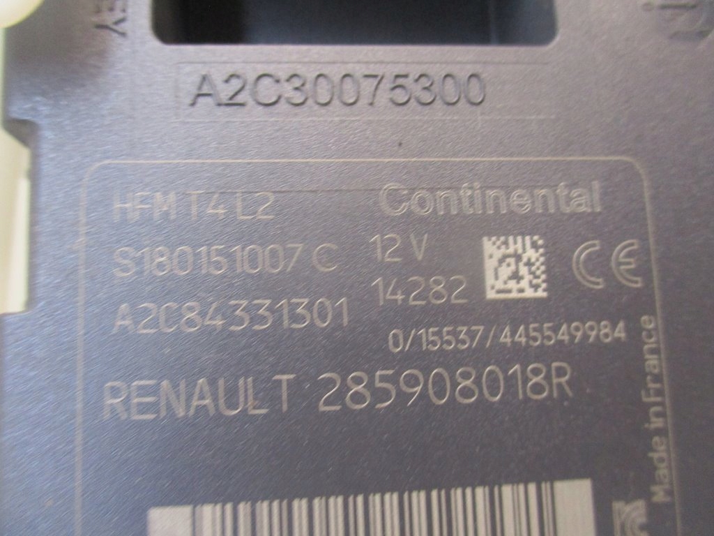 фото №6, Считыватель карта карта pilot renault captur 285908018r