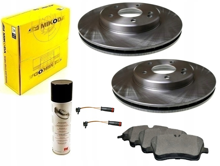 фото №1, Тормозные диски тормозные колодки mercedes w203 clk c209 slk r171 перед kpl 288mm