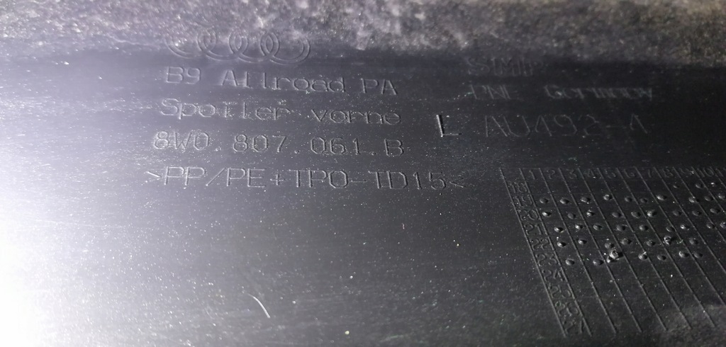 фото №6, Бампер перед передний audi a4 b9 lift allroad 8w0807061b 2019-