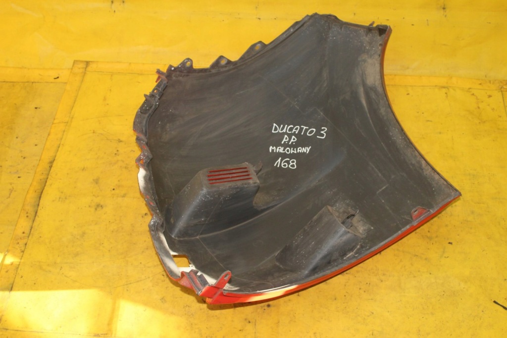 фото №8, Naraożnik бампера правий перед передній ducato iii фарбований