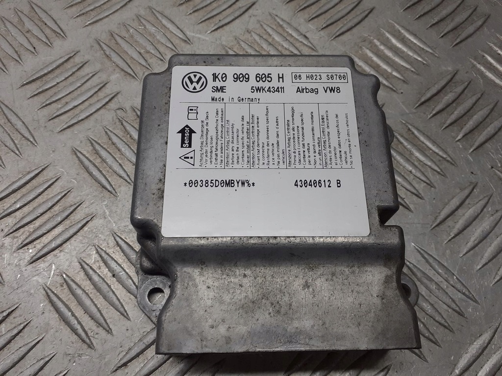 фото №1, Модуль подушка безопасности skoda octavia ii 1k0909605h