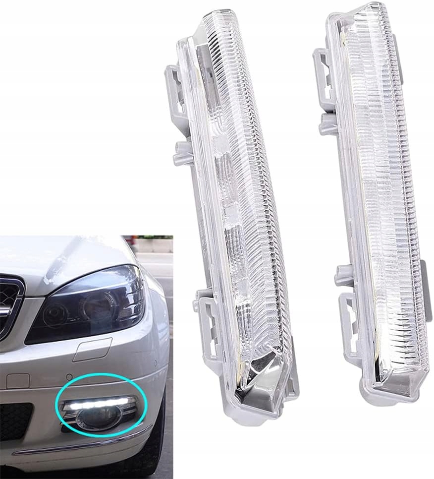 фото №1, Противотуманная фара бампера led l+p mercedes w204 w212 w207 c207 r172 a2049068900