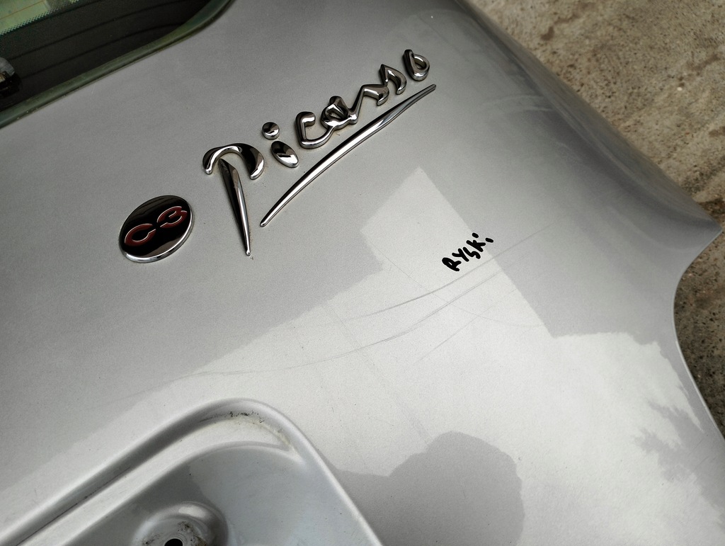 фото №8, Кришка багажника скло задня citroen c3 picasso колір ezrc 2008-2012 оригінал
