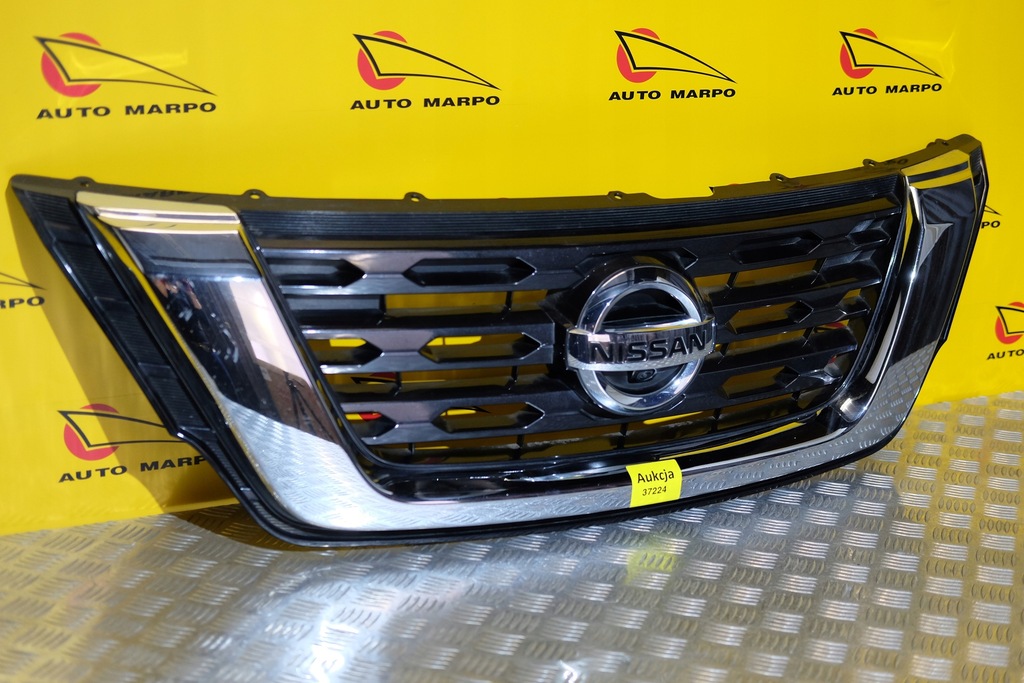 фото №4, Nissan pathfinder r52 lift 17- решётка радиатора решётка радиатора камера