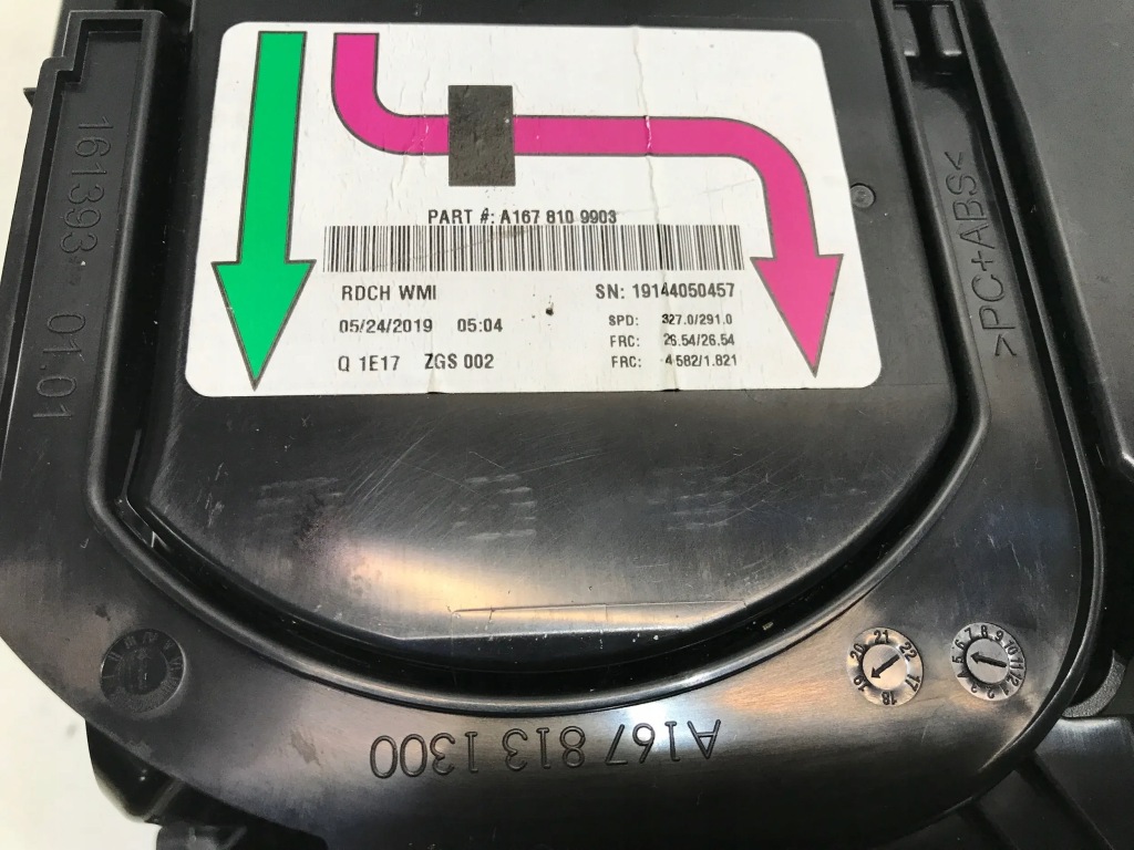 фото №9, Mercedes gle w167 167 бардачок кронштейн чашки підсклянник a1678109903