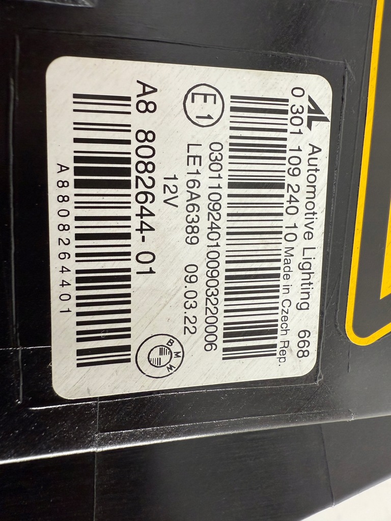 фото №13, Bmw 8 m8 g14 g15 g16 laser shadow чорний лампа ліва права