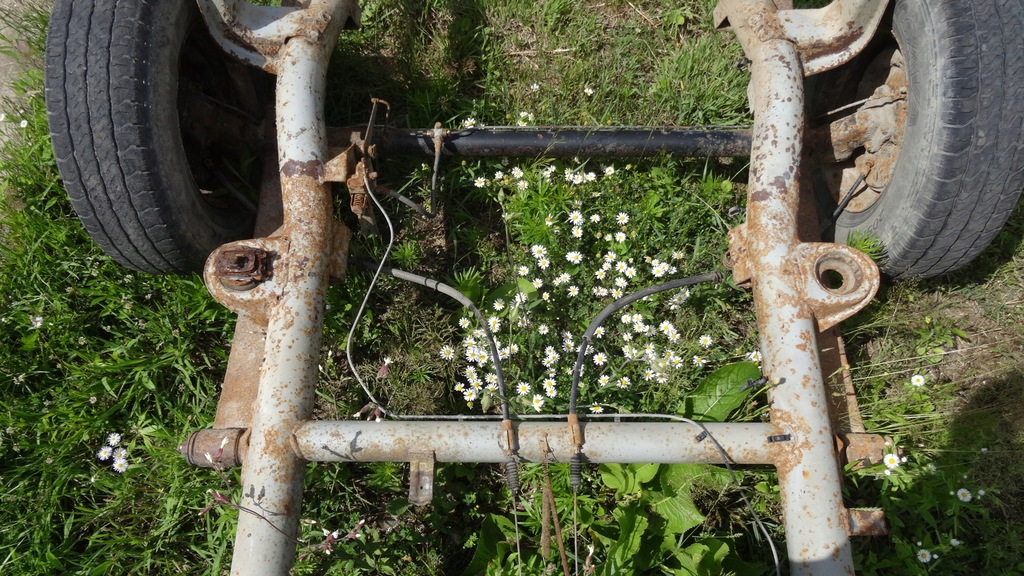 фото №8, Mercedes mb100 2.4d рама подвеска