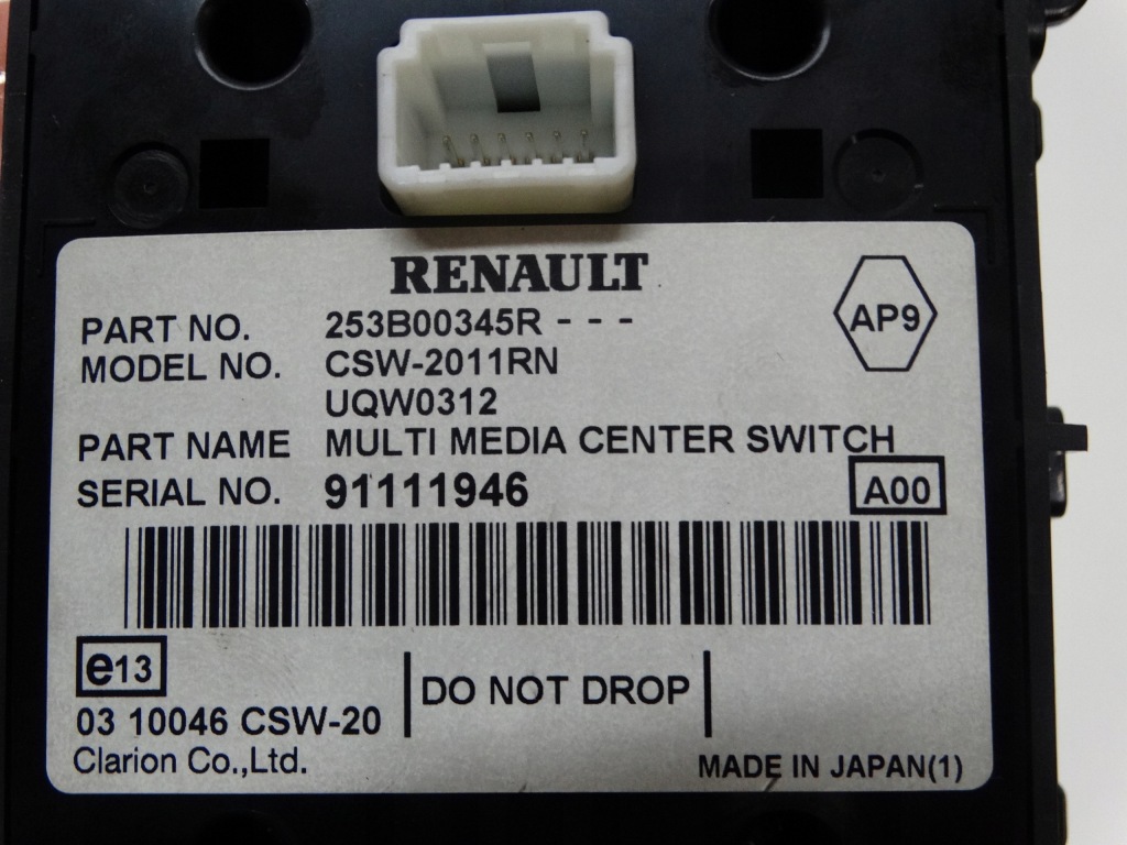 фото №6, Переключатель радио navi renault laguna iii 2010r.