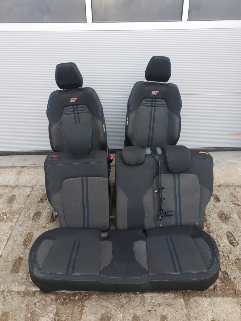 фото №1, Ford fiesta mk8 st сиденья заднее сиденье сиденья 5 d