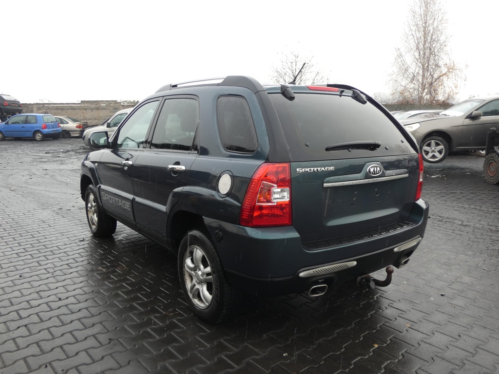 фото №12, Kompletny задня кришка багажника багажника бампер задня лампи kia sportage ii s6