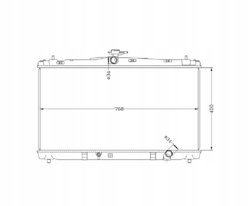 фото №1, Радиатор do toyota camry xv50 2015-2017 164000v110