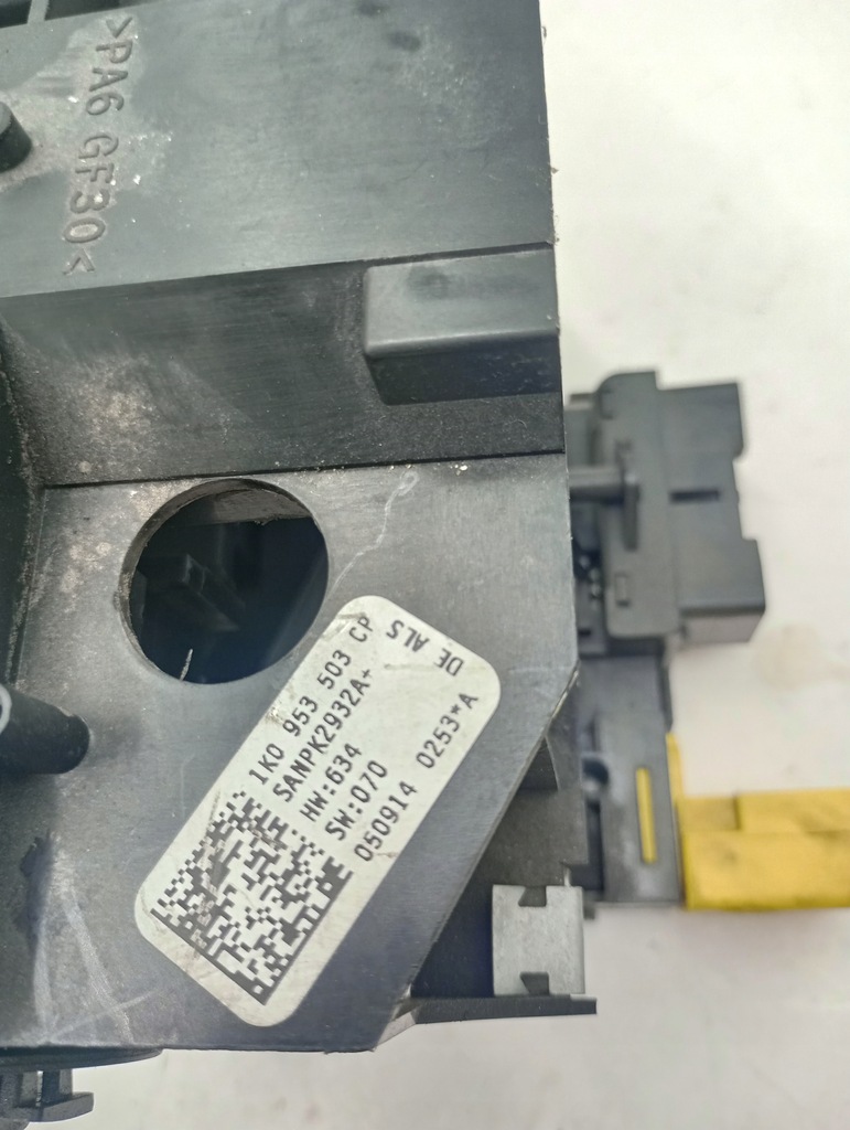 фото №12, Переключатель комбинированный датчик kąta поворота vw seat skoda 1k0953549af