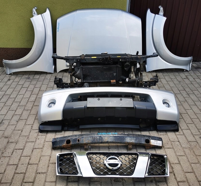 фото №2, Nissan pathfinder r51 решётка радиатора решётка радиатора демонтаж