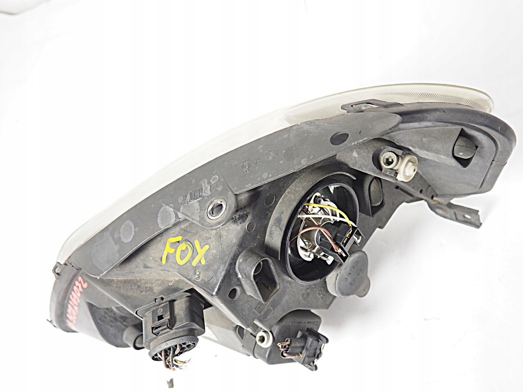 фото №6, Vw fox фара правый лампа передняя правая europa