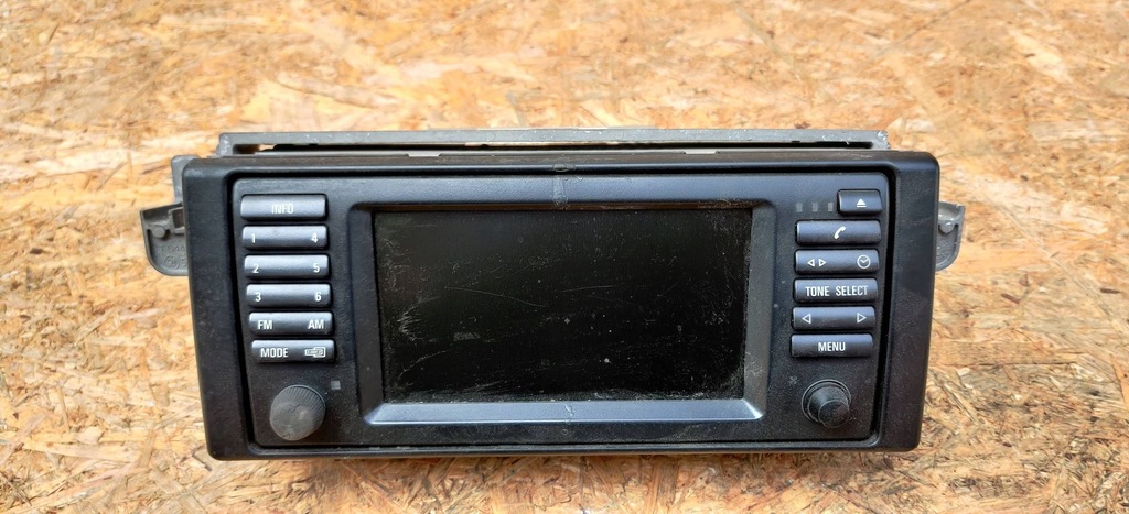 фото №1, Bmw 5 e39 2000 панель / радиопроигрыватель радио дисплей 65526913387