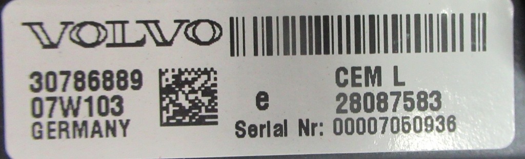 фото №5, Volvo v70 ii 2.4 модуль cem 30786889