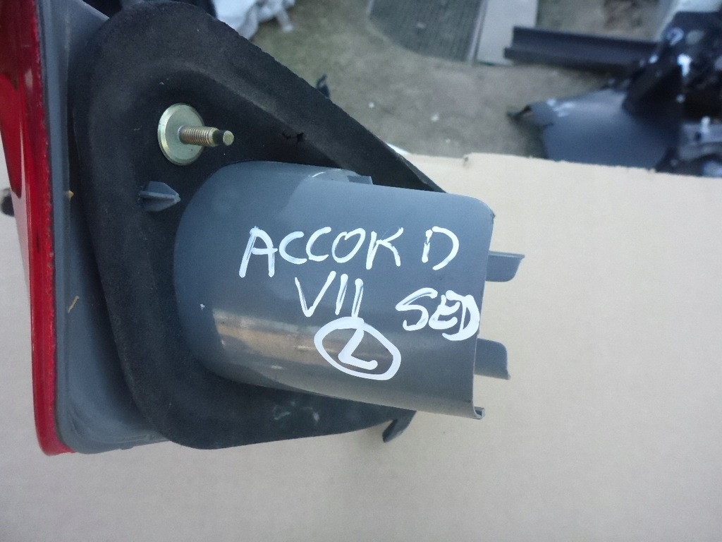 фото №7, Honda accord vii лампа задня ліва w кришка sedan оригінал europa