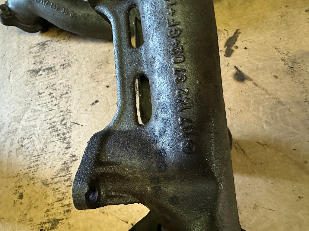 фото №5, Mercedes s w126 5.0 колектор випускний труба 1171423602