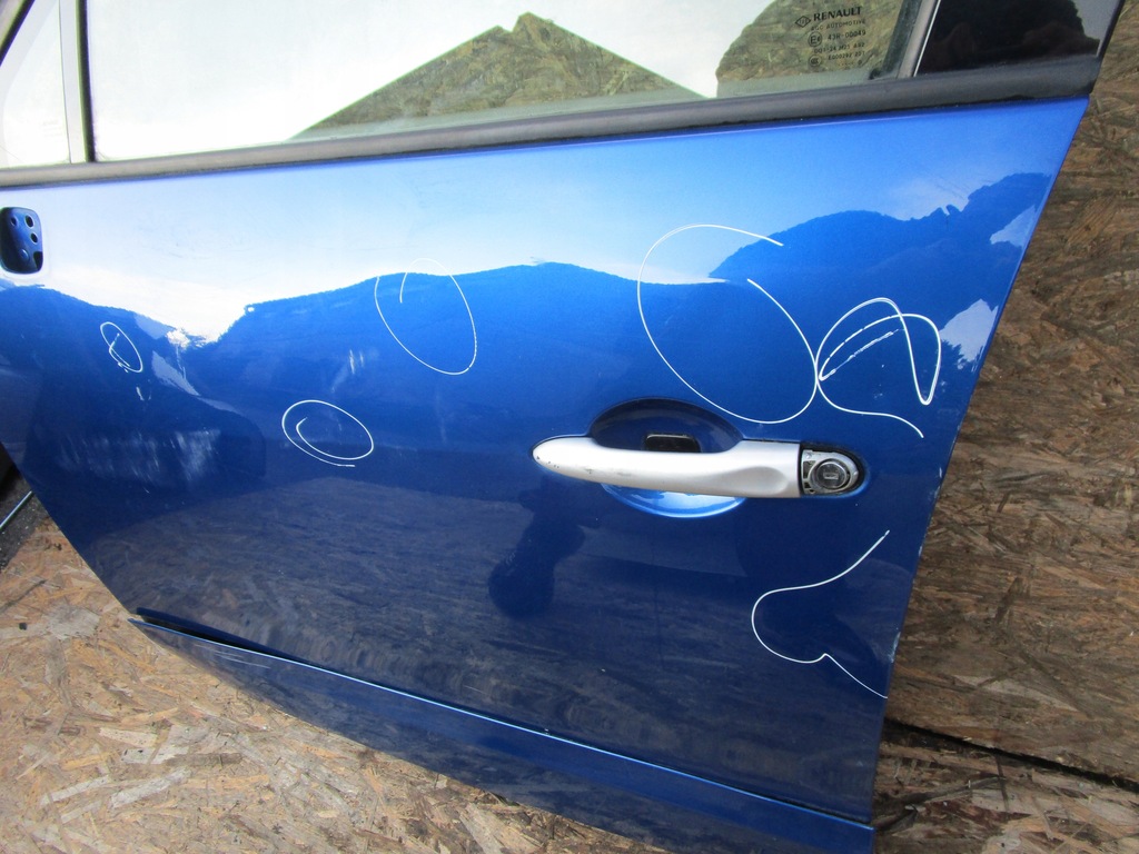 фото №8, Дверь передние левая renault scenic iii